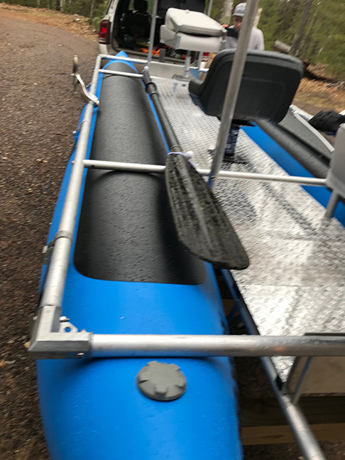 Northwoods Inflatables 3 man, 14' Pontoon Raft – Bill Sherer's We Tie ...